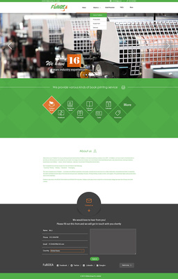 從設(shè)計稿到企業(yè)官網(wǎng) fullidea 印刷制作網(wǎng)頁效果圖的專業(yè)實踐